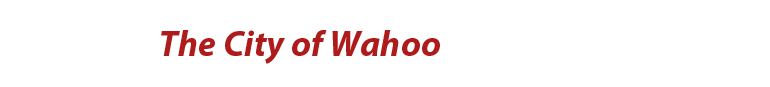 City of Wahoo Logo